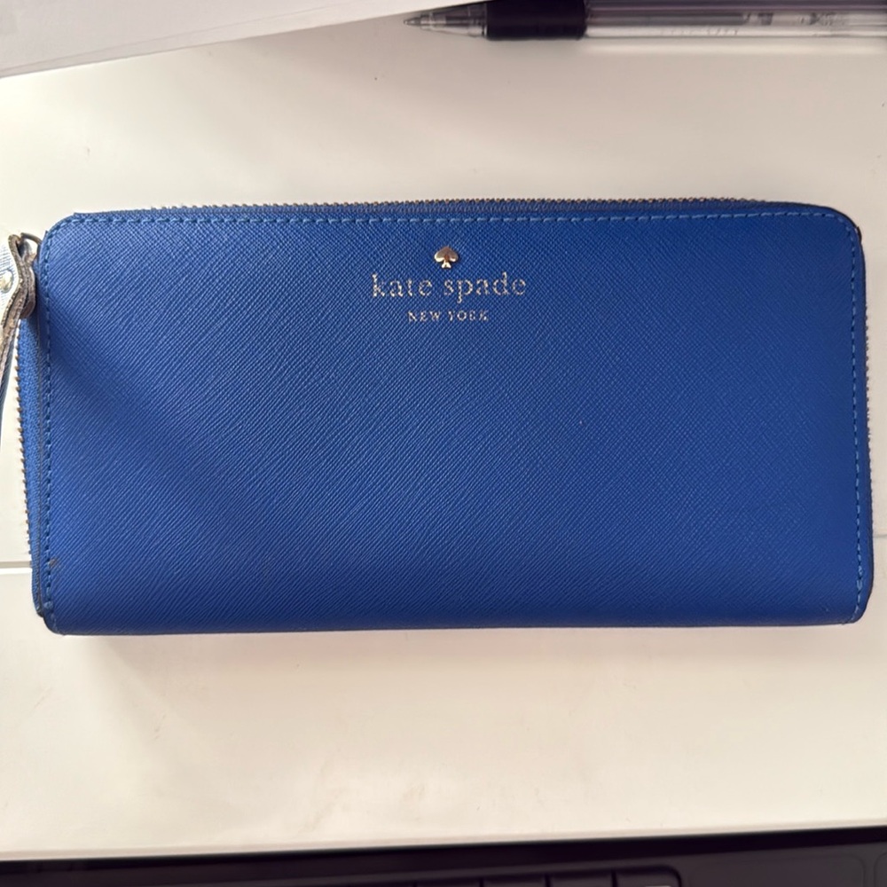 Well loved Kate Spade wallet with plenty of life left